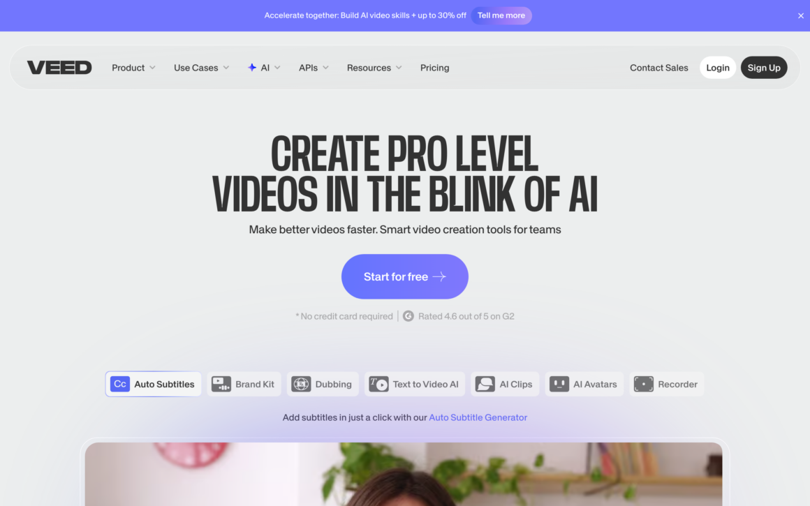 VEED.io Online Video Editor