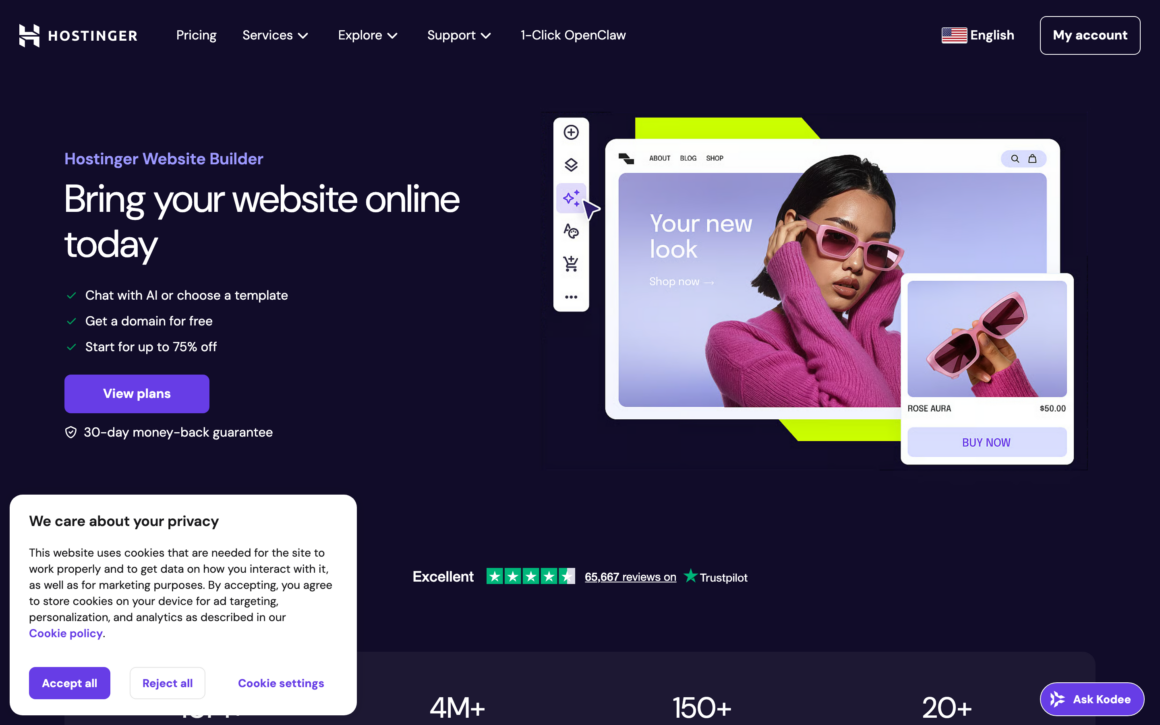 Hostinger Website Builder