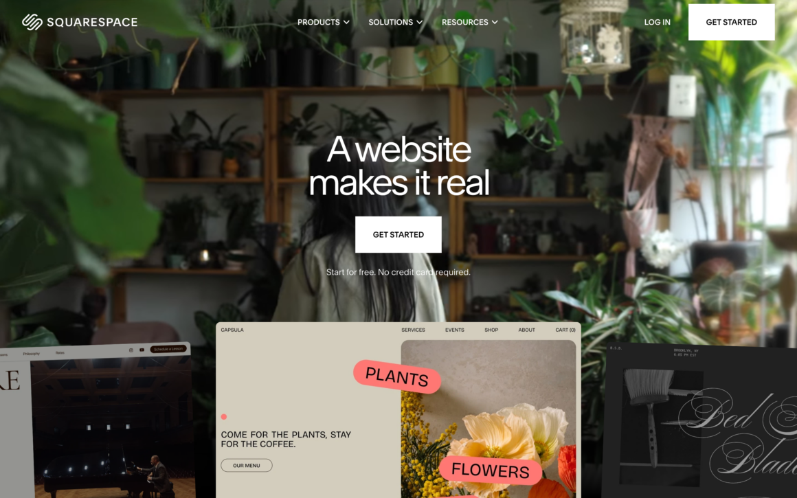 Squarespace Website Builder