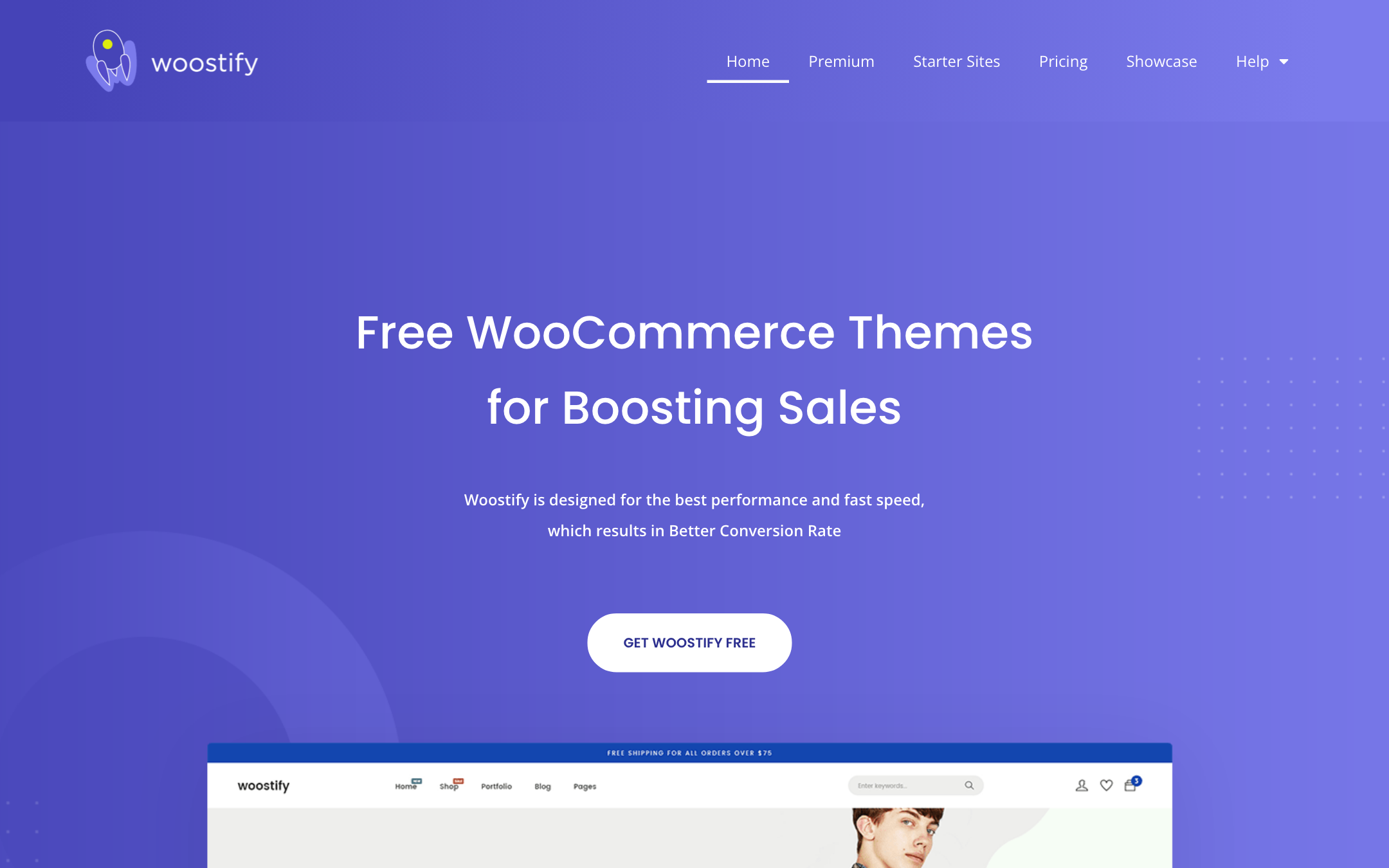 Woostify, a WooCommerce-focused WordPress theme