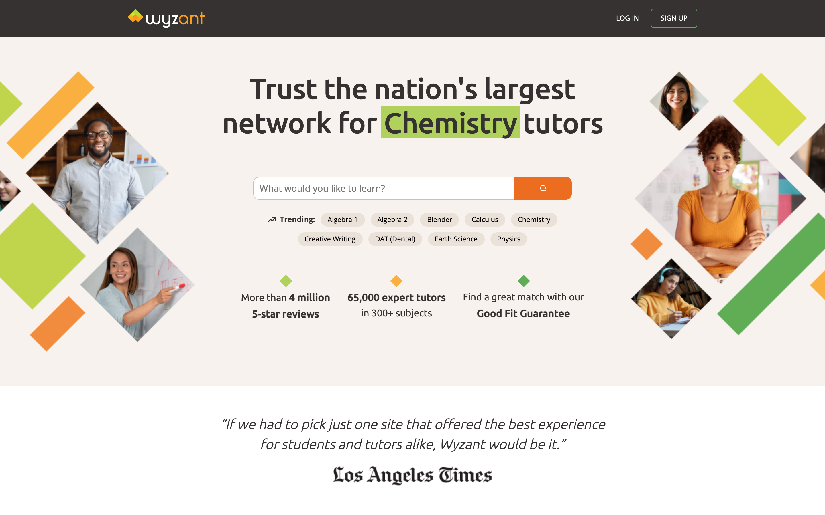Wyzant — set your own tutor rate; strong tutors charge $50-$100/hr