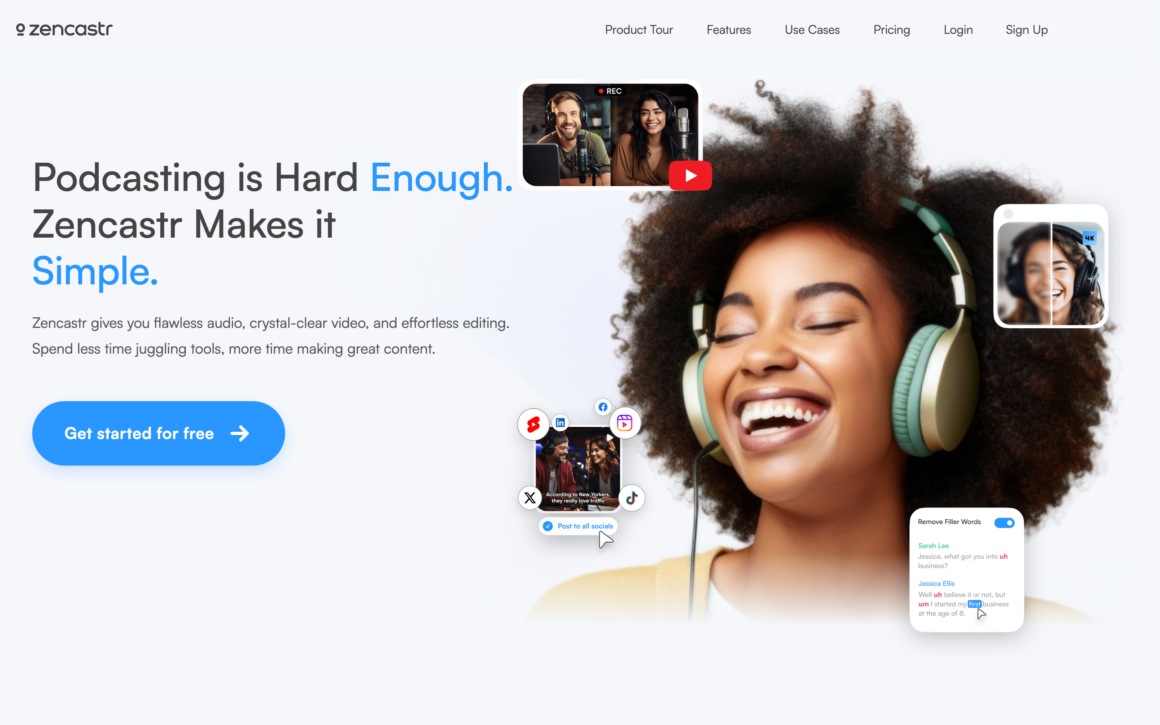 Zencastr Remote Podcast Recording