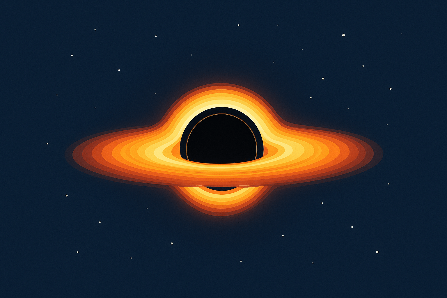 Anatomy of a black hole diagram