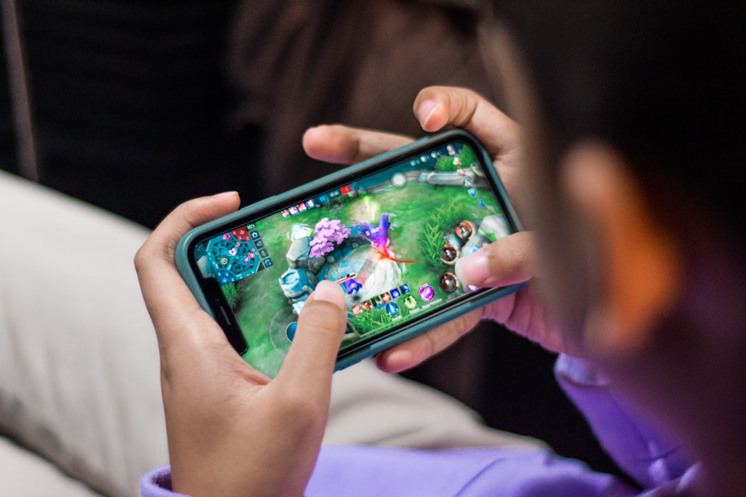 Mobile gaming session illustrating bite-sized digital entertainment