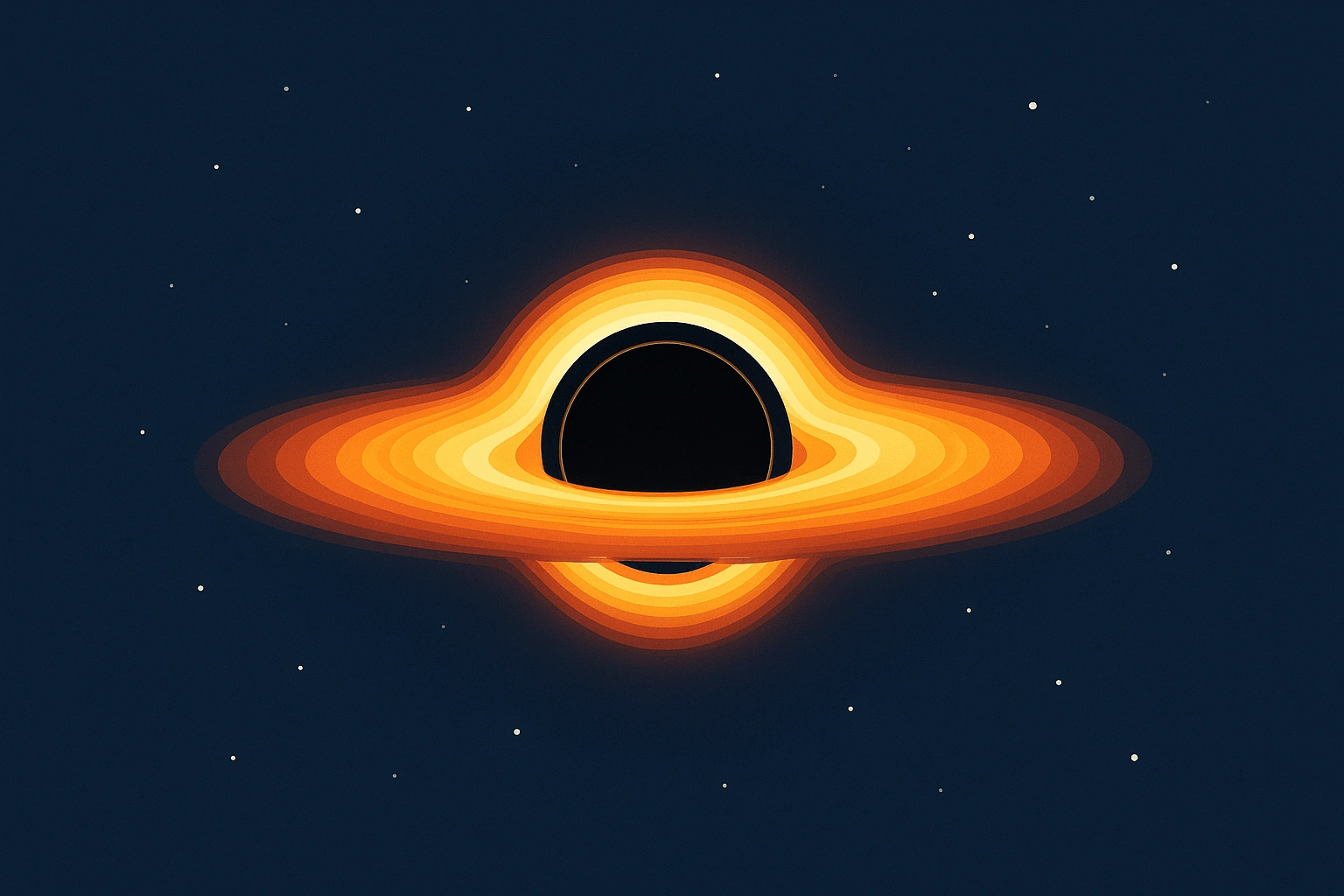 Anatomy of a black hole diagram