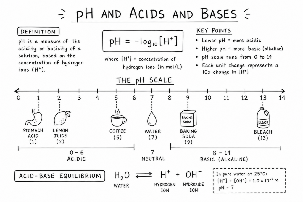pH, Acids and Bases: Definitions, Scale & Examples - Gaurav Tiwari