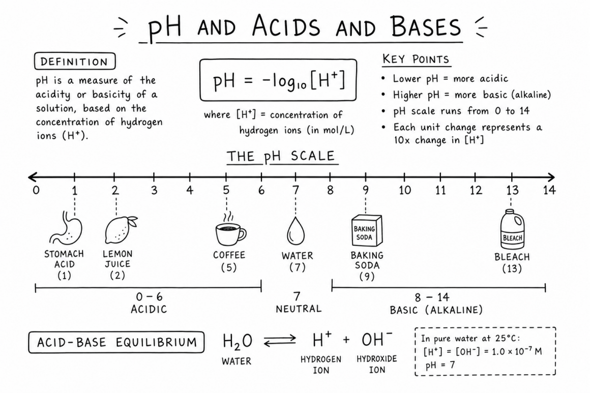 pH, Acids and Bases: Definitions, Scale & Examples - Gaurav Tiwari