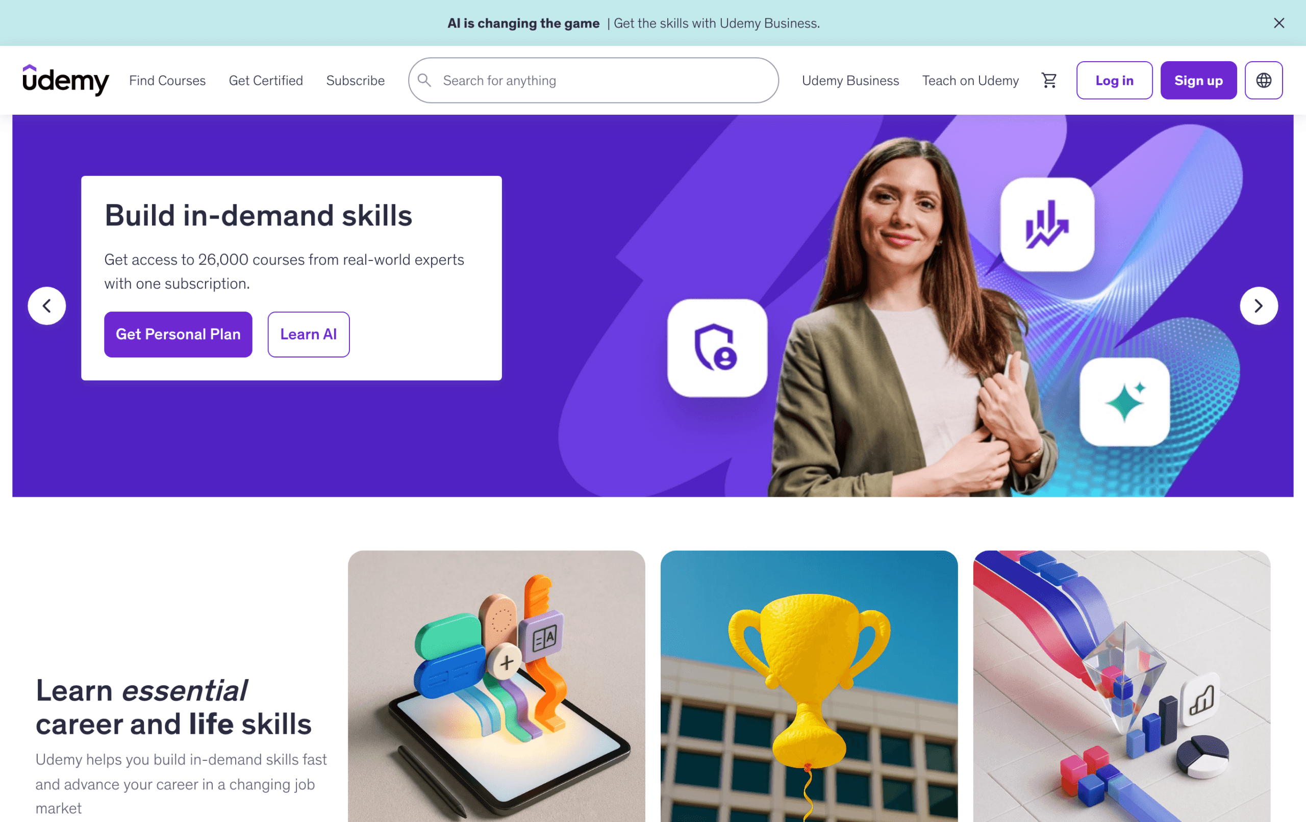 Udemy online courses for leadership, management, and professional development