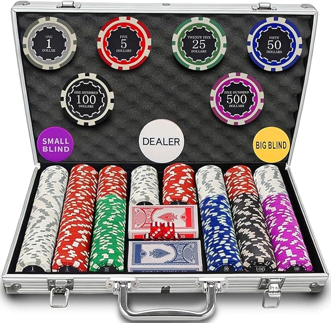 500-Chip Professional Poker Set
