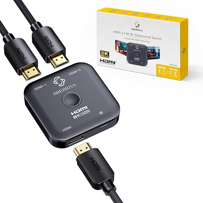 AAXY 10K/8K Bidirectional HDMI Switch