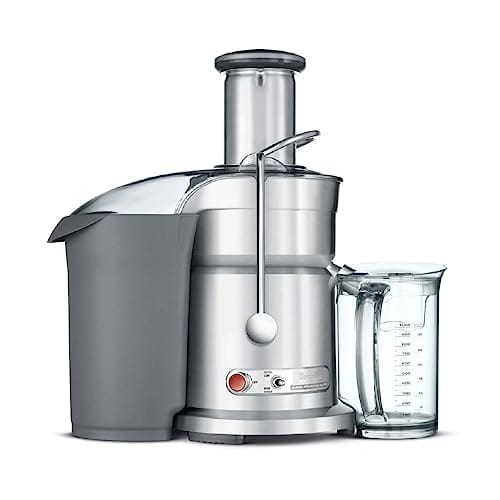 Breville Centrifugal Juicer, 800JEXL Juice Fountain Elite, Brushed Stainless...