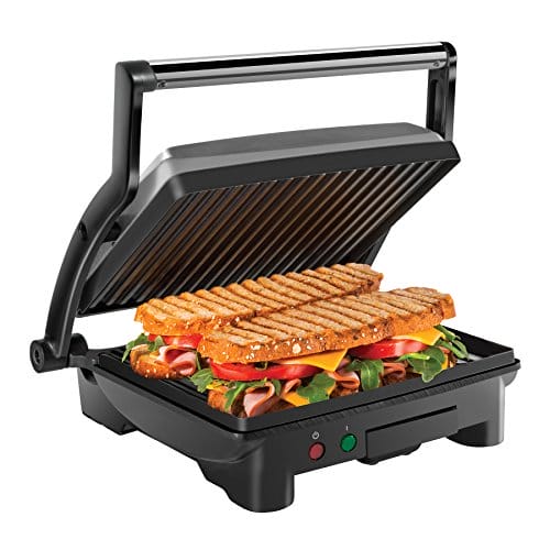Chefman Panini Press Grill and Gourmet Sandwich Maker Non-Stick Coated...
