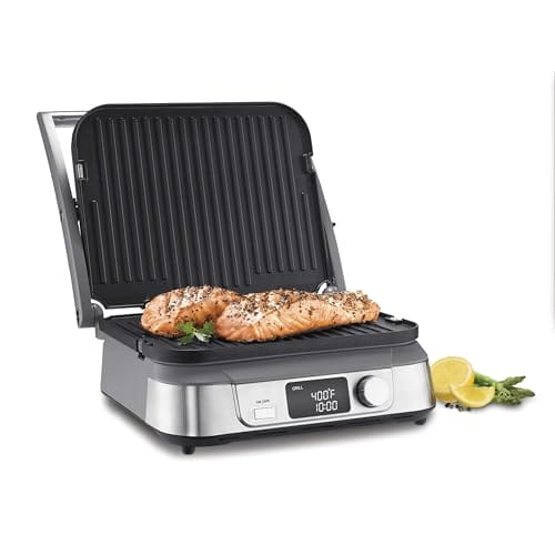 Cuisinart GR-5BP1 Electric Griddler FIVE, Enjoy 5-in-1 Functions, LCD...