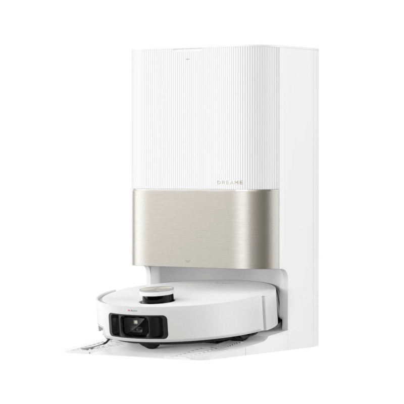 Dreame X50 Ultra robot vacuum and self-emptying base