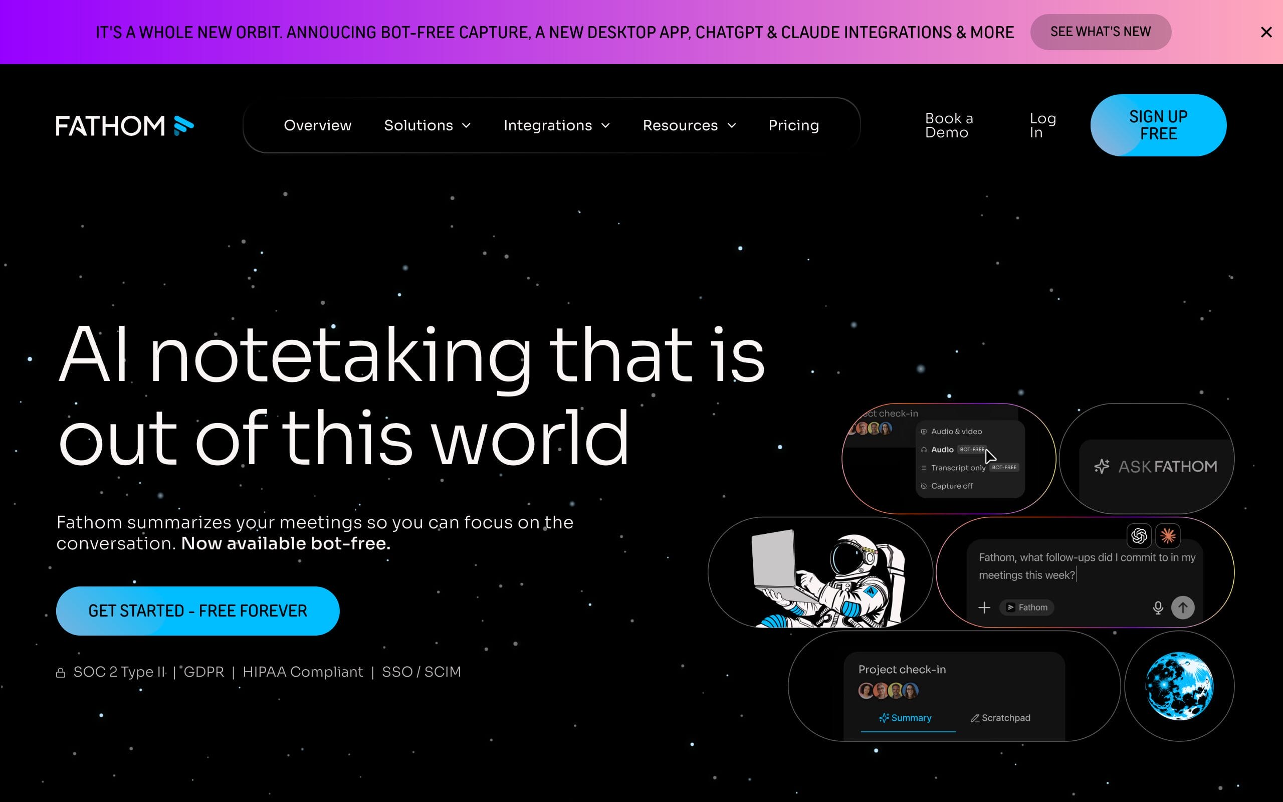 Fathom AI meeting assistant