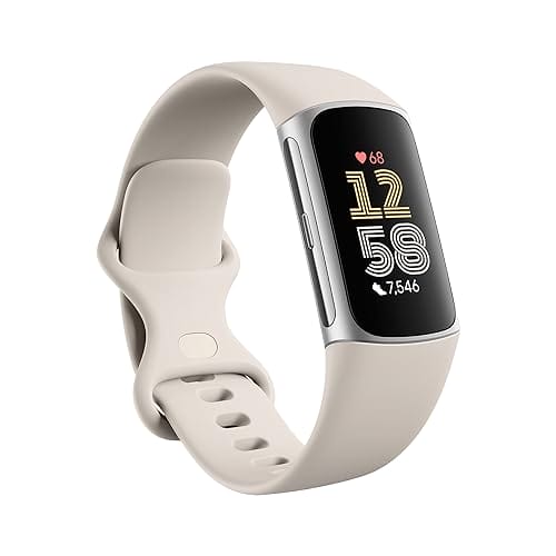 Fitbit Charge 6 Fitness Tracker with Heart Rate, GPS, Premium Membership,...