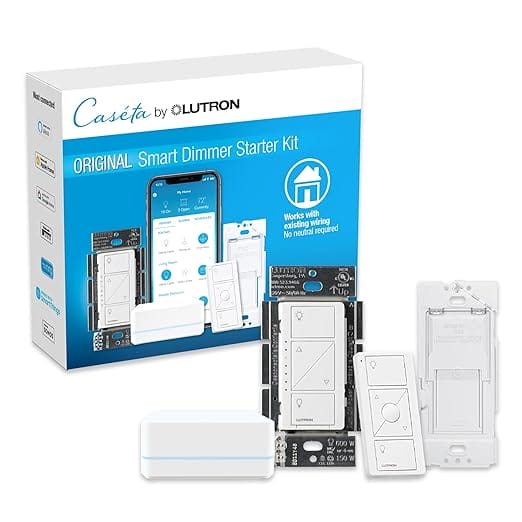 Lutron Caseta Smart Dimmer Starter Kit
