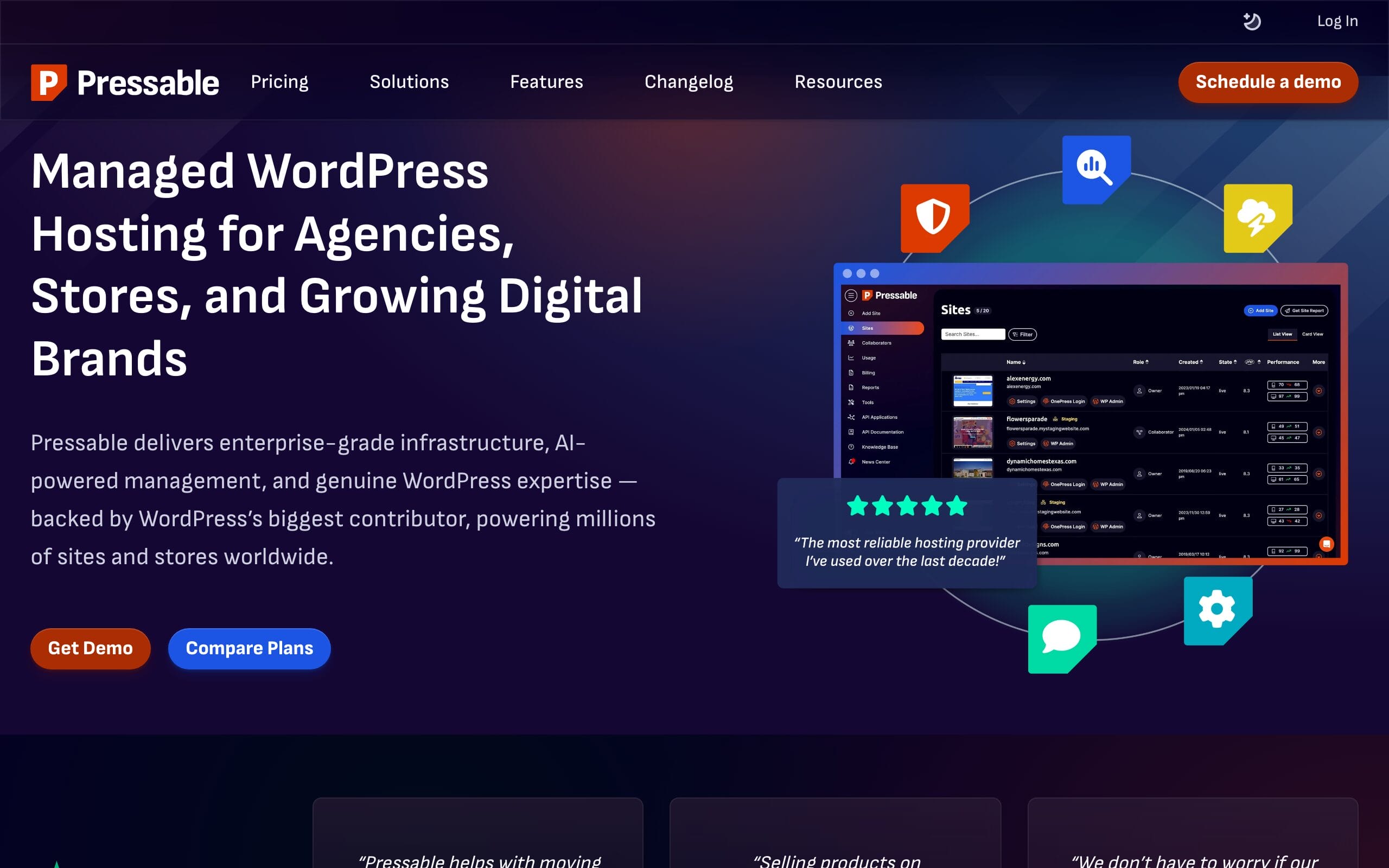 Pressable WooCommerce hosting