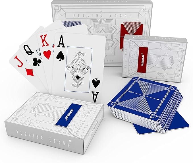 SLOWPLAY 100% Plastic Playing Cards