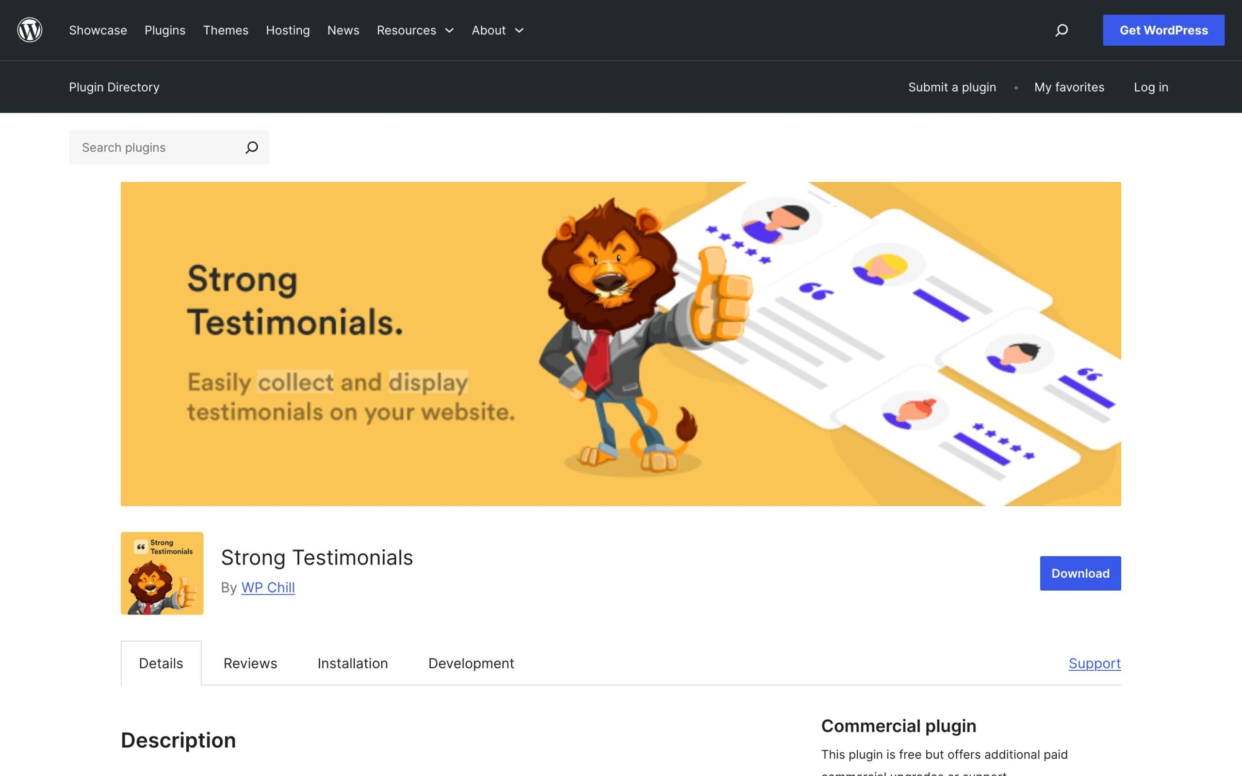 Strong Testimonials, the WordPress testimonial slider plugin I recommend first