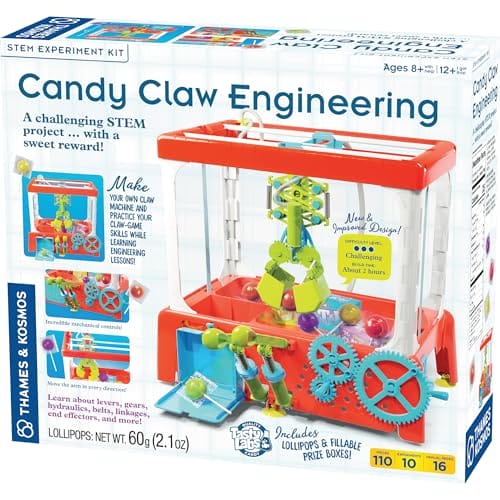 Thames & Kosmos Candy Claw Engineering STEM Experiment Maker Lab | Build...