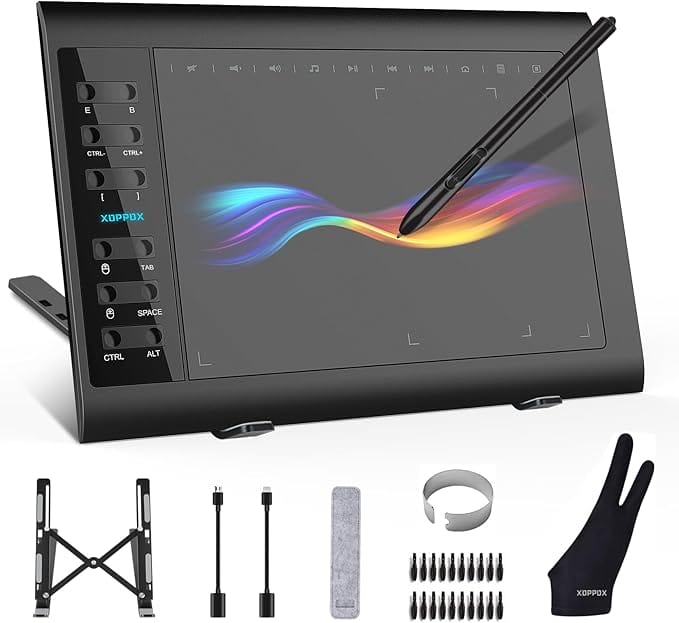 XOPPOX Graphics Drawing Tablet Bundle