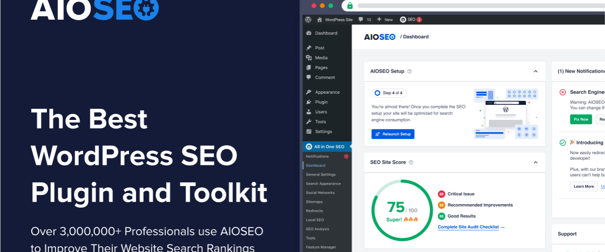 AIOSEO official website
