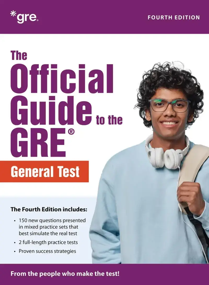 The Official Guide to the GRE Test, Fourth Edition, recommended for official questions and format
