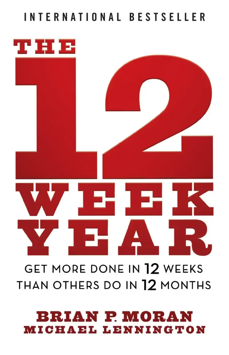 The 12 Week Year, recommended for turning annual goals into weekly action