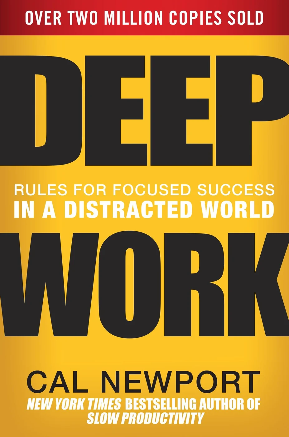Deep Work, recommended for people whose valuable work requires long concentration