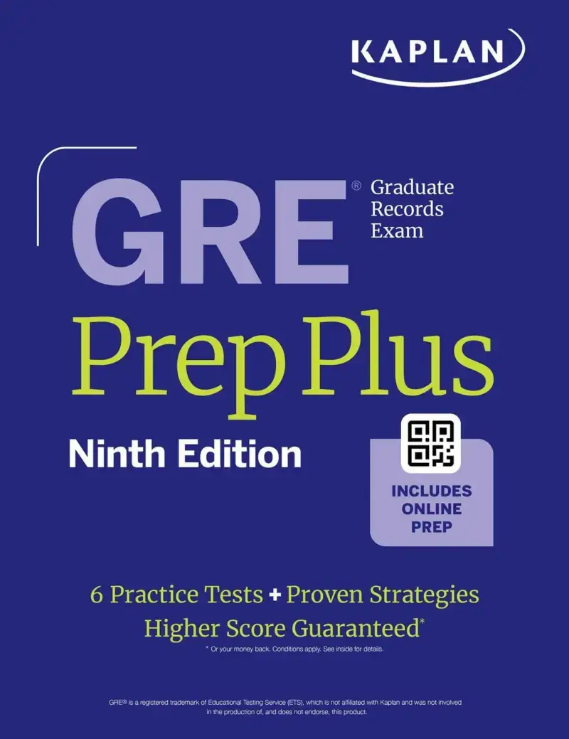 GRE Prep Plus 2026, recommended for students who want tests, question banks, and video support
