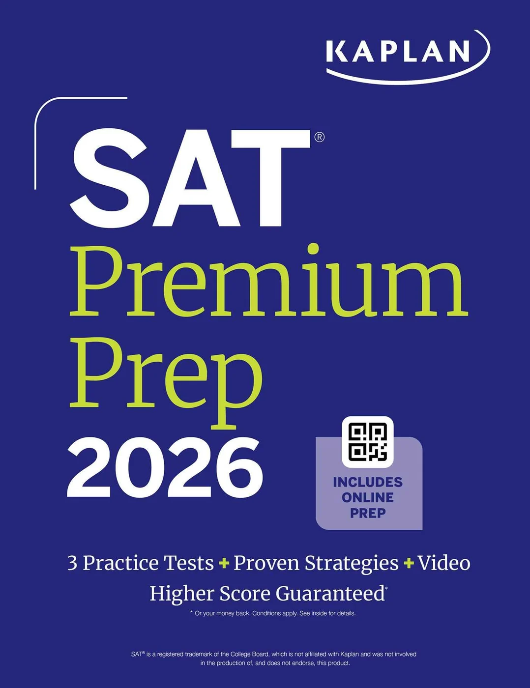 SAT Premium Prep 2026, recommended for students who want lessons, quizzes, and timed tests in one system