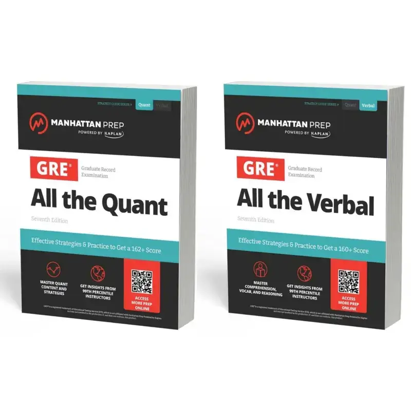 All the GRE, recommended for students who want one detailed, structured course