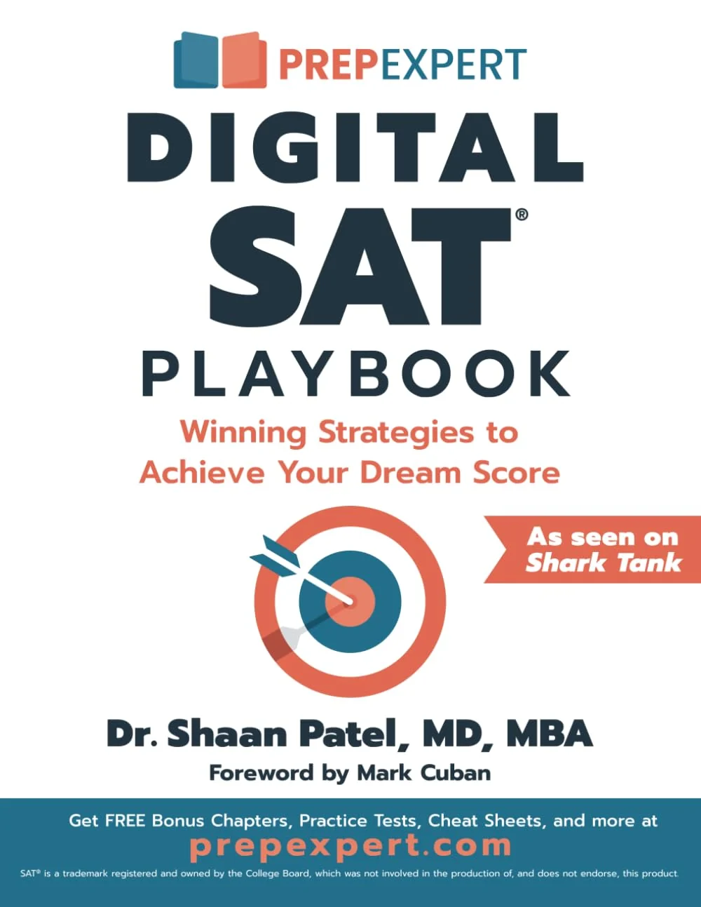 Prep Expert Digital SAT Playbook, recommended for students who understand the material but need a test plan