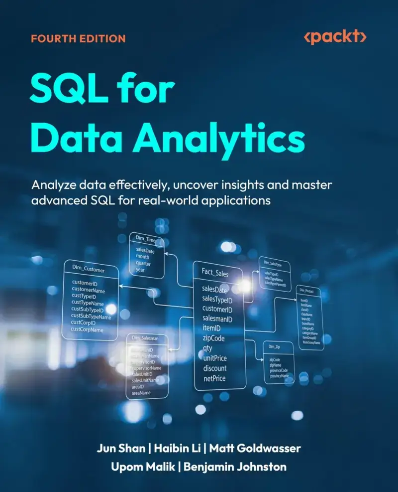 SQL for Data Analytics, recommended for analysts progressing beyond basic queries