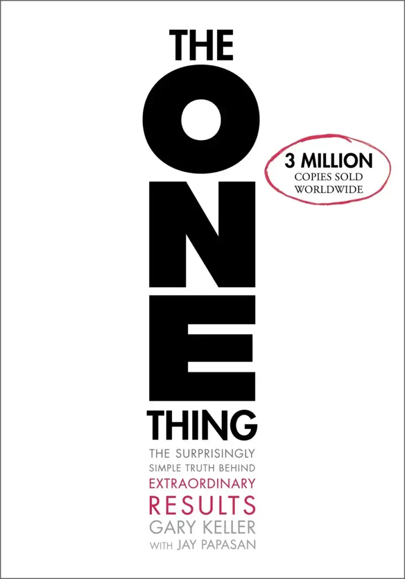 The ONE Thing, recommended for people with too many priorities