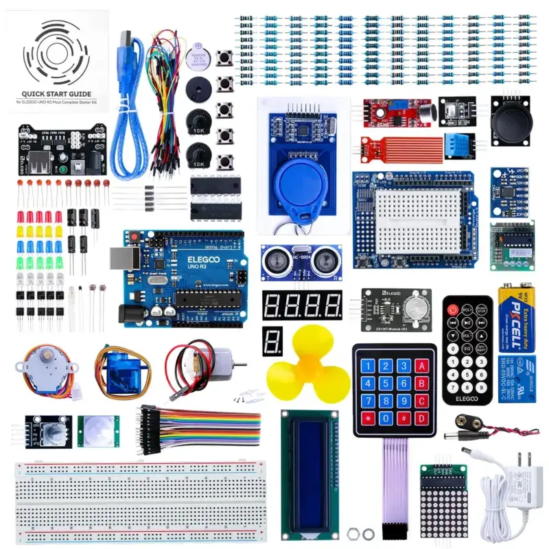 ELEGOO Mega 2560 Starter Kit, recommended for learners who want room to expand