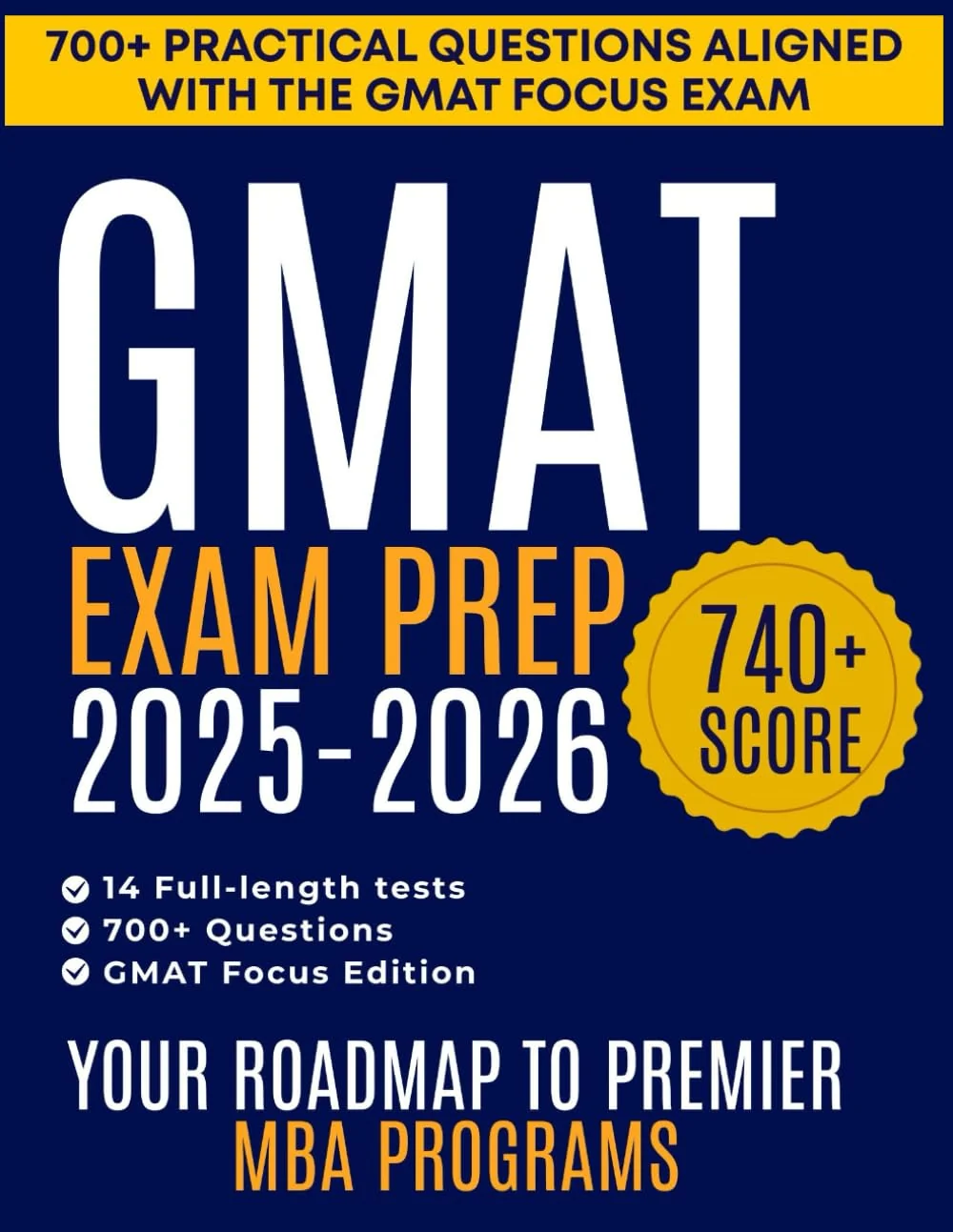 GMAT Exam Prep 2025-2026, recommended for students who need repeated timed practice