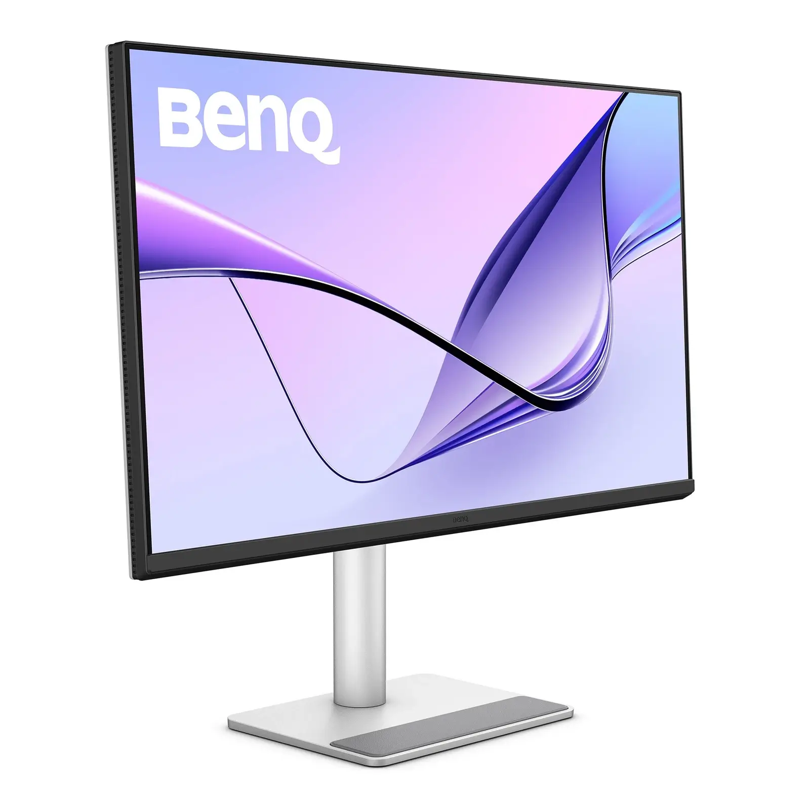 BenQ MA320U 32-inch 4K monitor on its silver stand