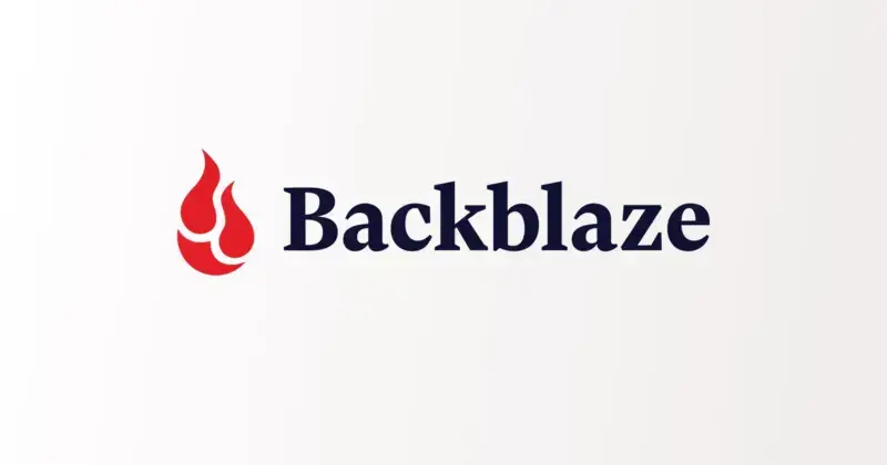 Backblaze Computer Backup product image for best backup software comparison