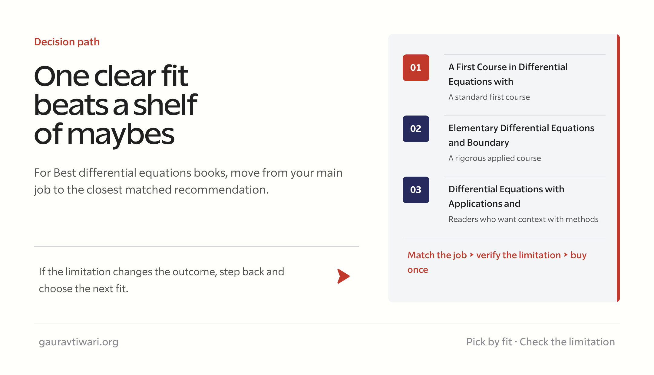 best differential equations books decision checklist