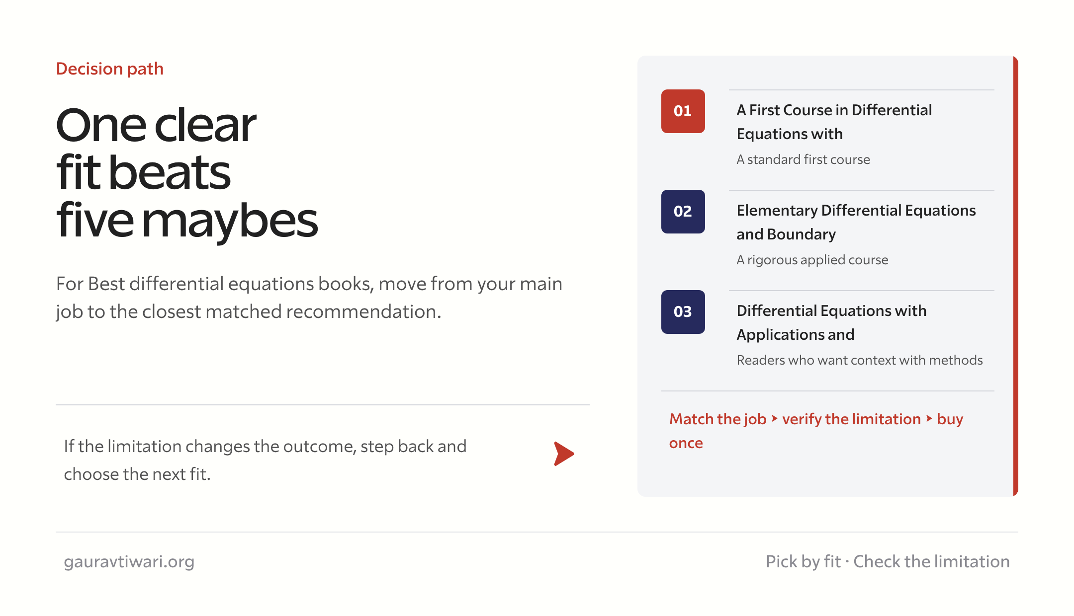 best differential equations books decision checklist