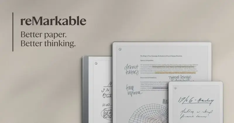 reMarkable Paper Pro product image for best digital notebook comparison