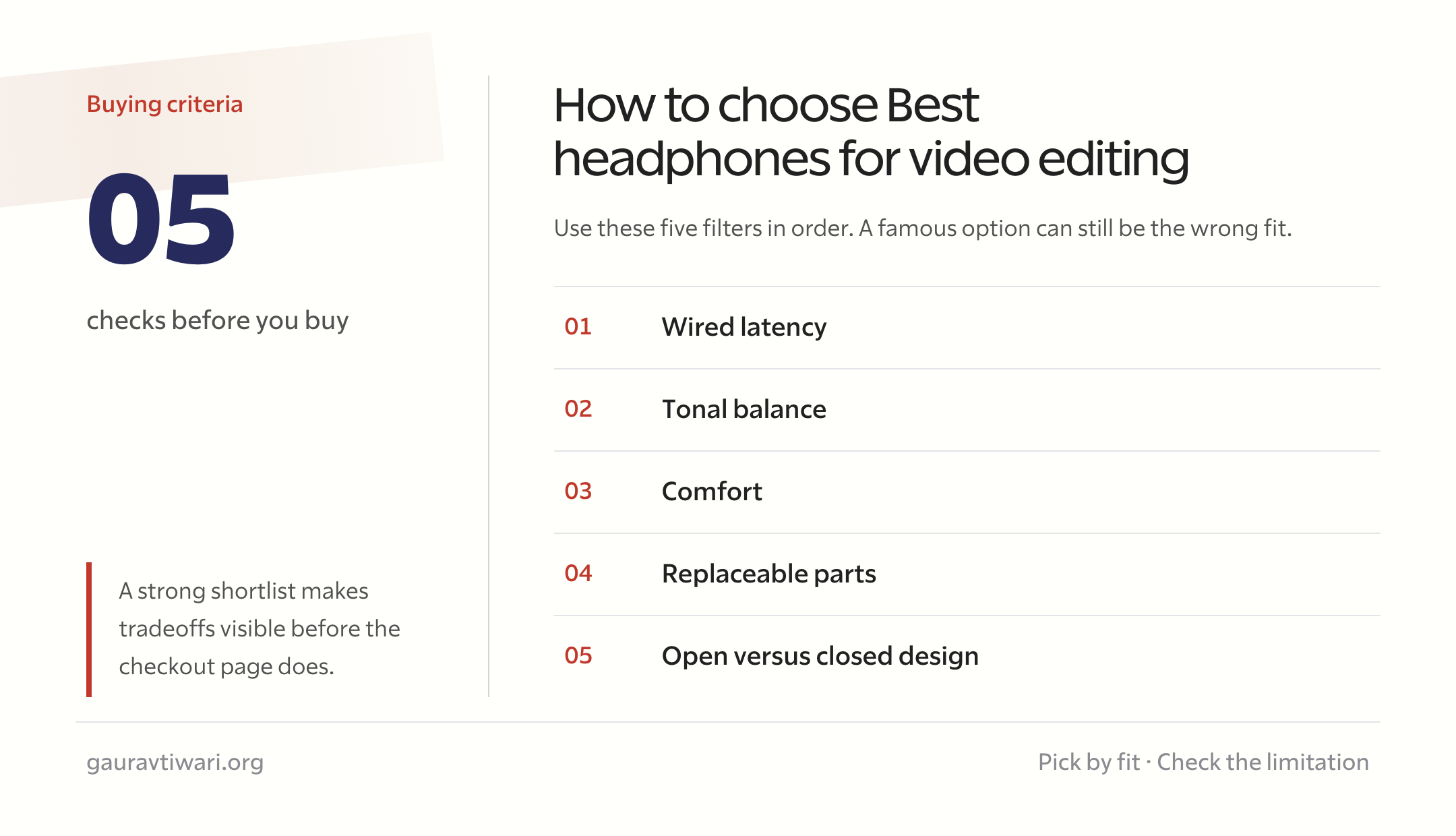 How to choose the best headphones for video editing