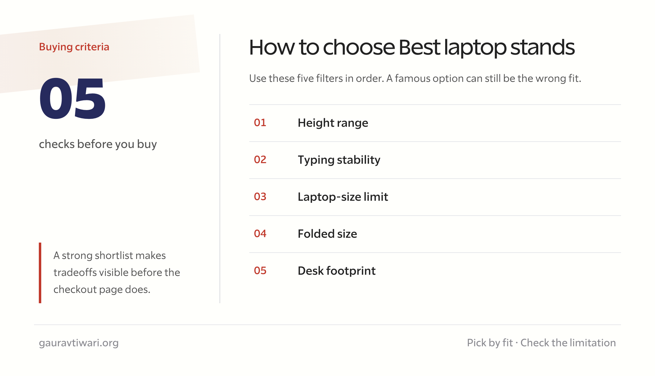 How to choose the best laptop stands
