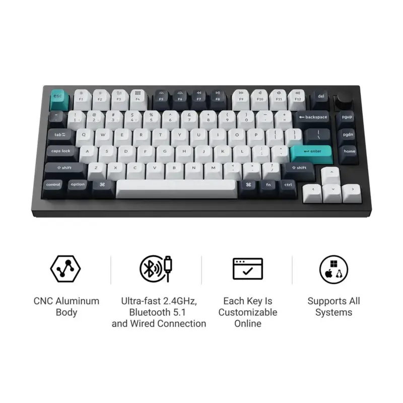 Keychron Q1 Max product image for best mechanical keyboard for mac comparison