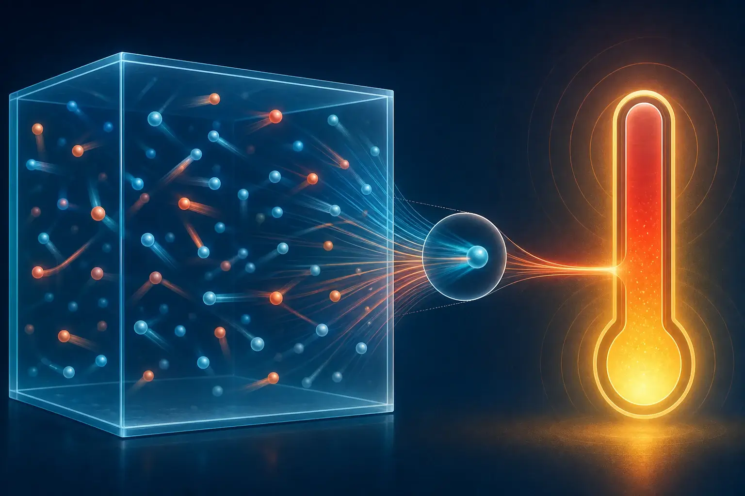 Boltzmann constant connecting microscopic particle energy with macroscopic temperature
