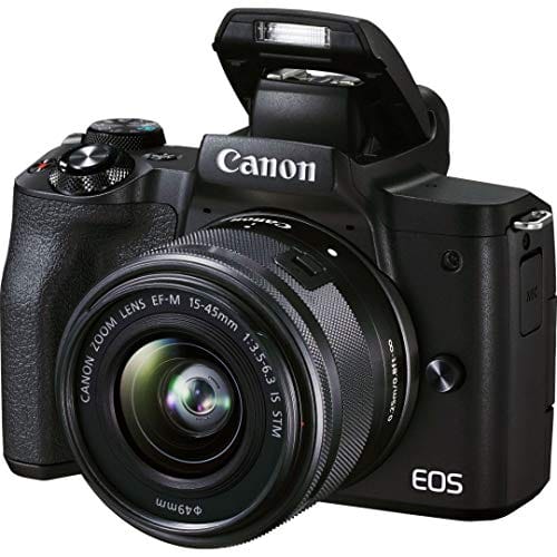 Canon EOS M50 Mark II mirrorless camera with 15-45mm kit lens