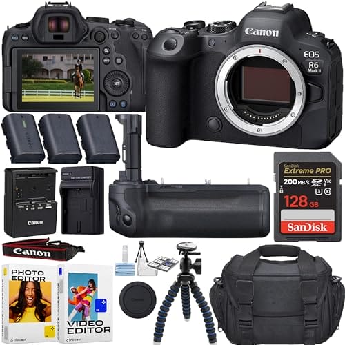 Canon EOS R6 Mark II full-frame mirrorless camera
