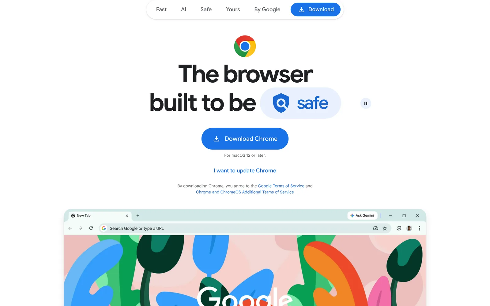 Browsers I rotate through on Mac: Google Chrome